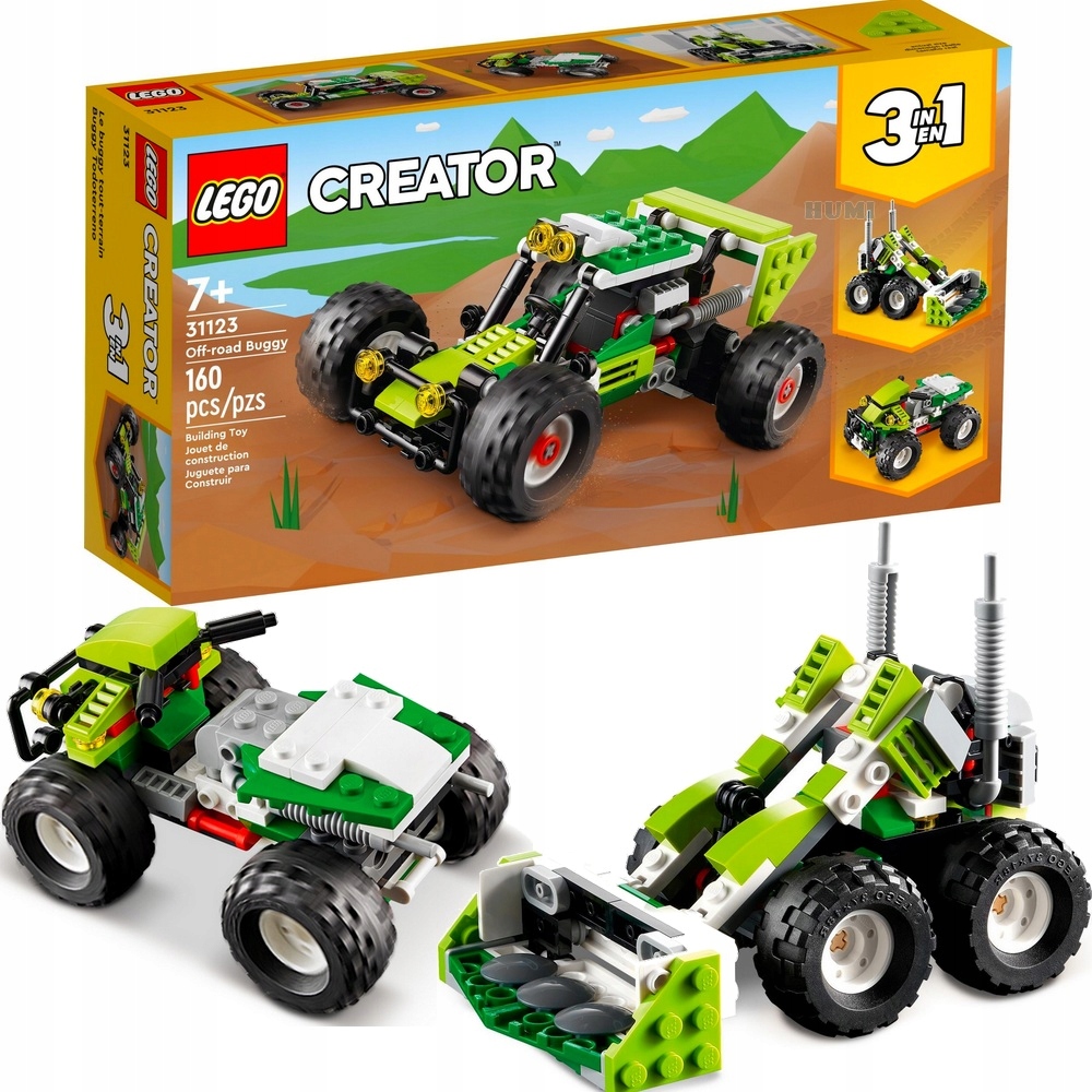 

Lego 31123 Creator Samochód Koparka Quad 3w1