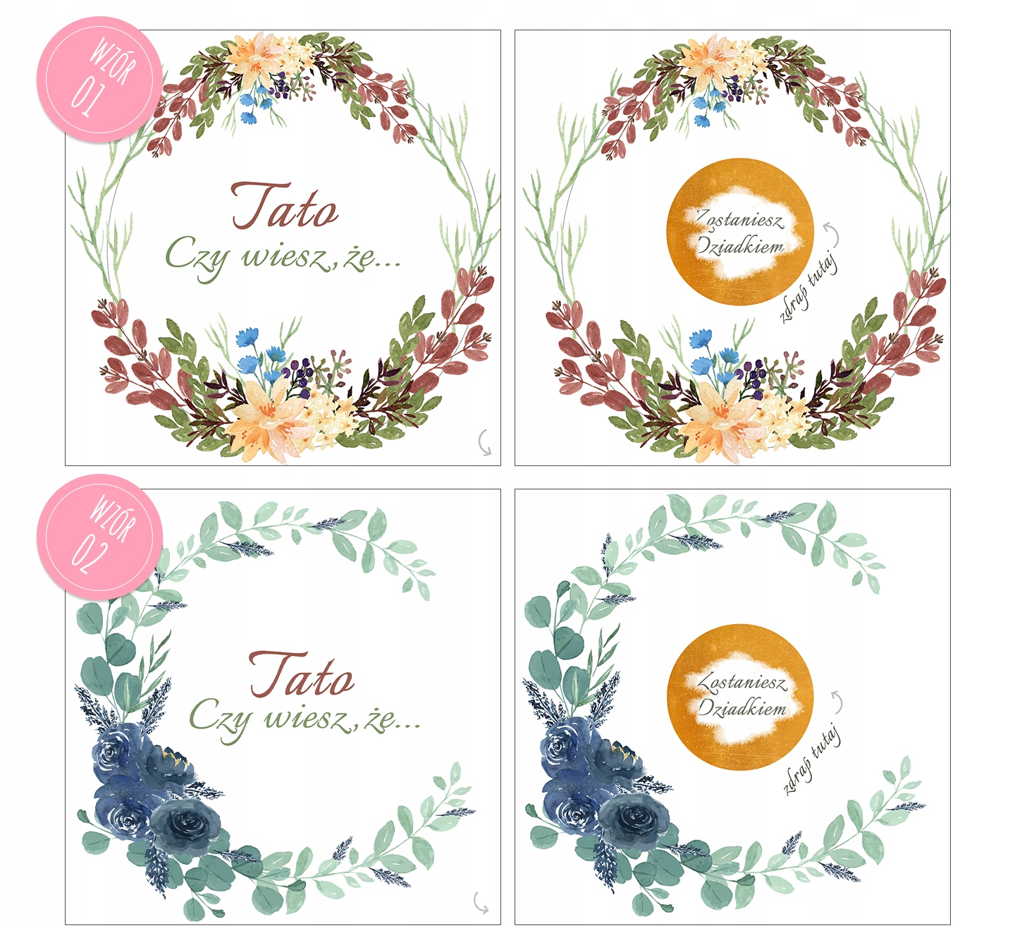 Kartka zdrapka - Tato, będziesz dziadkiem. EAN (GTIN) 5904204987301