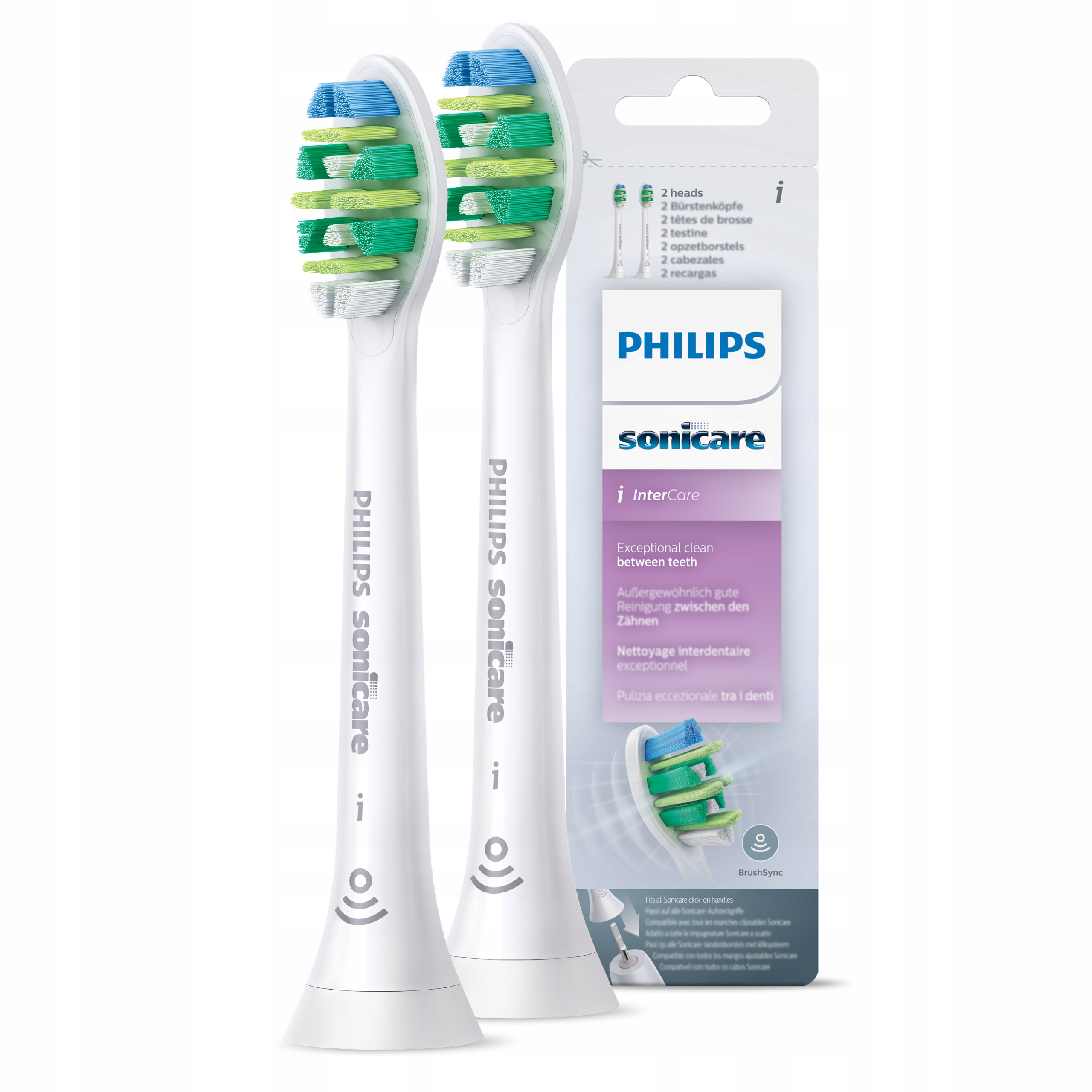 

2x końcówki Philips Sonicare InterCare HX9002/10