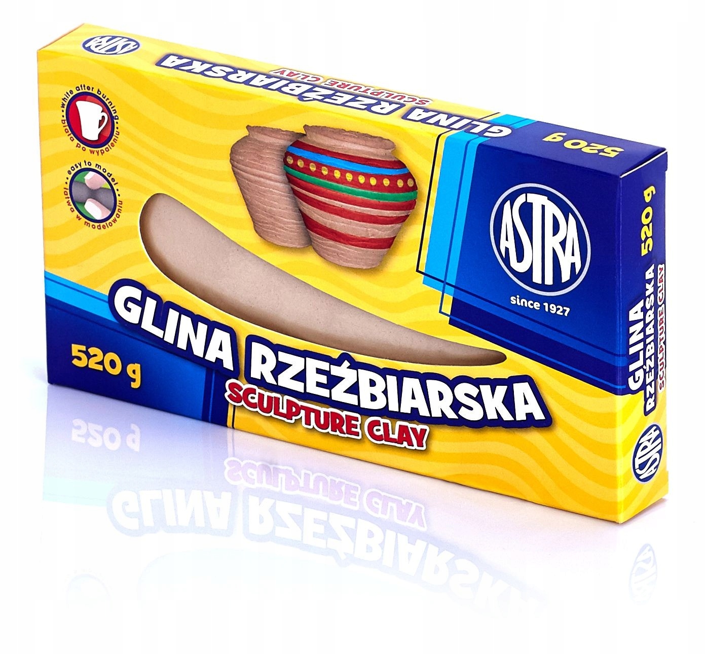 

Glina rzeźbiarska 520g, Astra