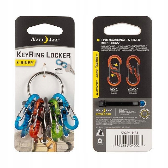 

Nite Ize Organizer brelok do kluczy z blokadą Usa