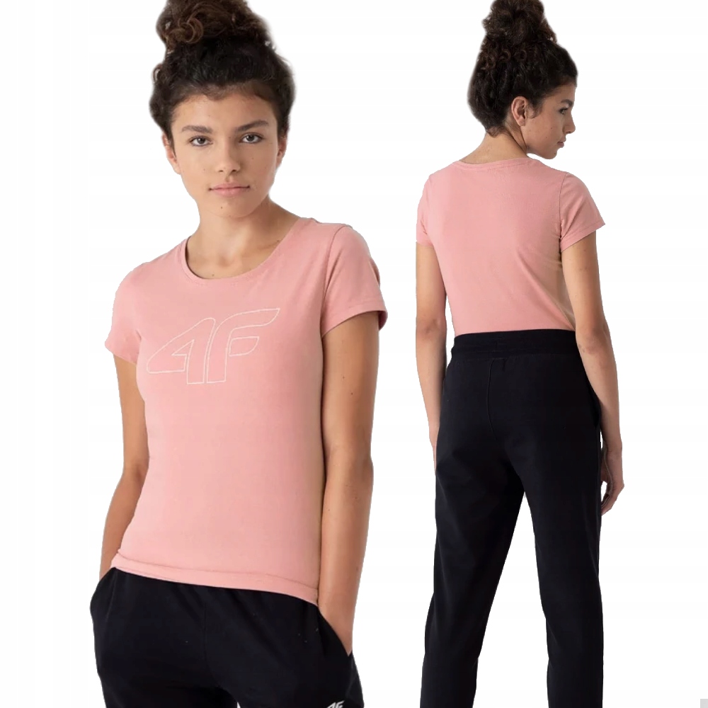 

Koszulka T-shirt Damski 4F TSD353 Jasny Róż L
