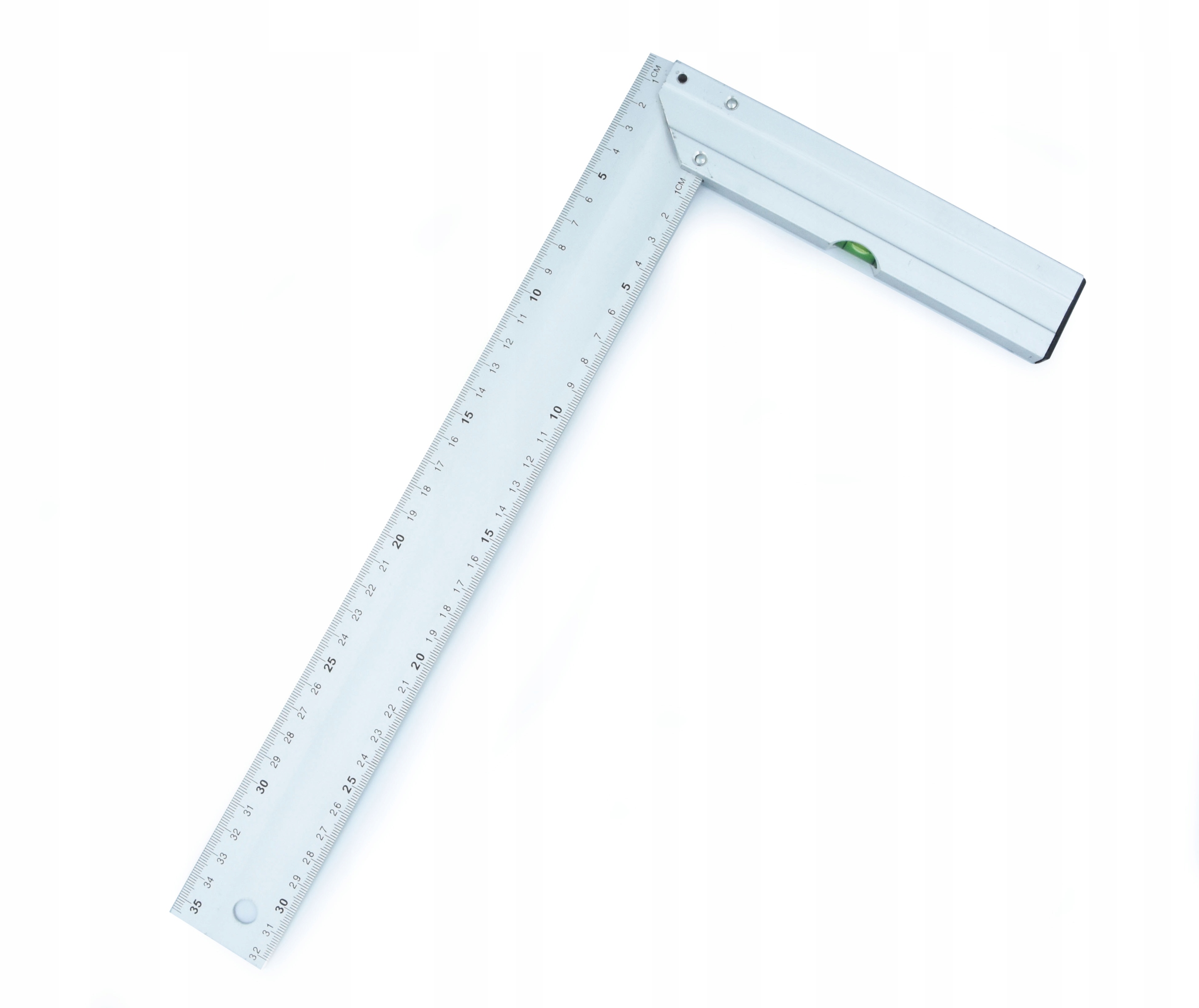 

Przymiar Aluminiowy Kątownik Z Poziomicą 350 MM