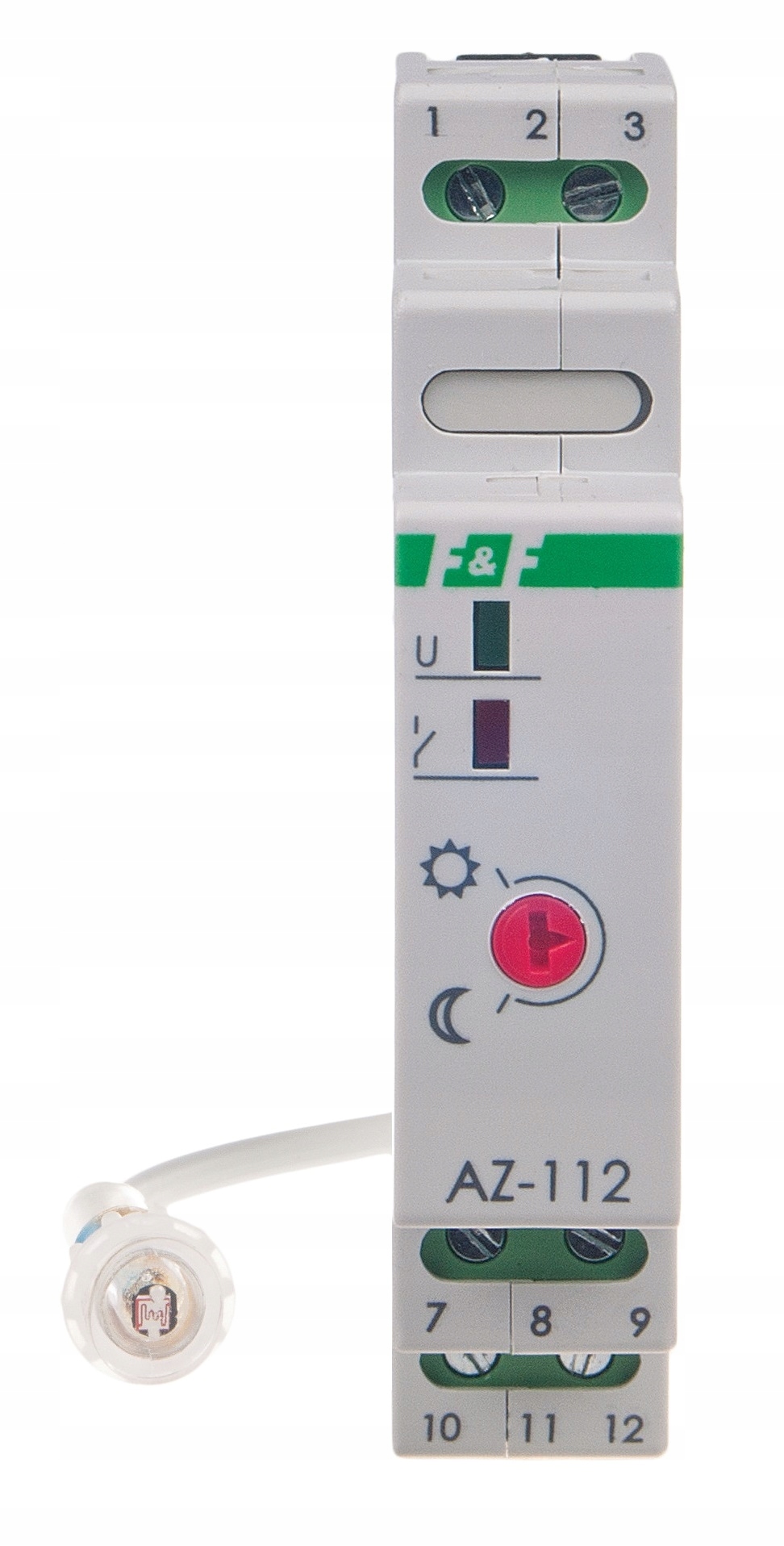 Soumrakový automat se sondou na lištu AZ-112 Ff