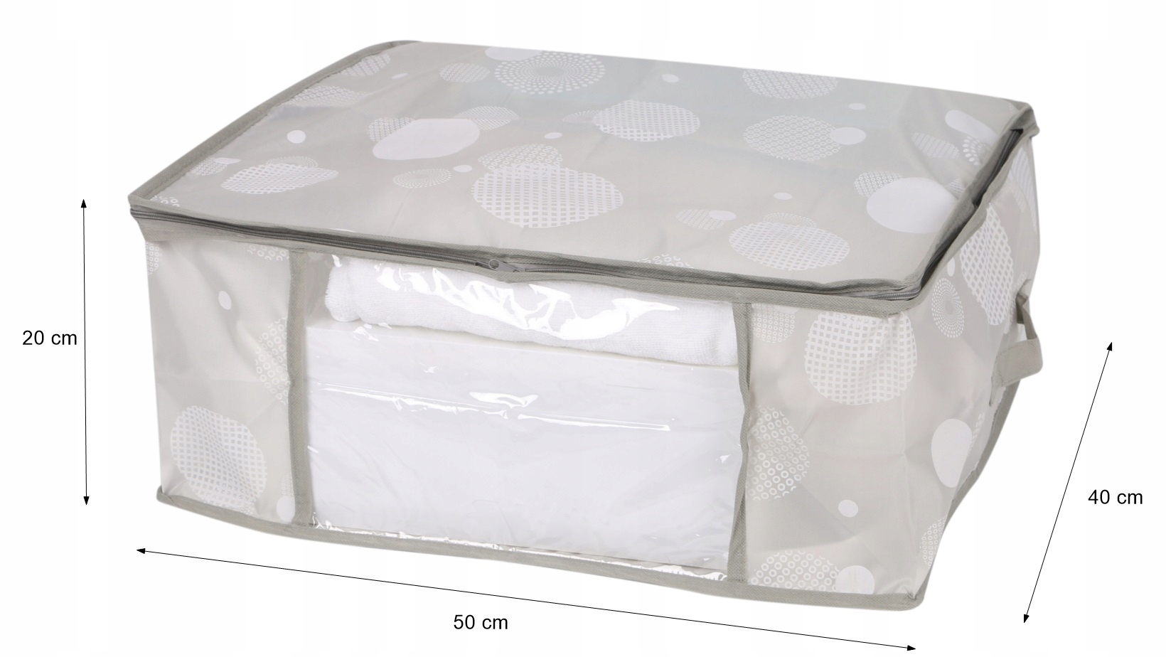 POKROWIEC NA POŚCIEL KOŁDRĘ ODZIEŻ ORGANIZER GREY Kod producenta SO04111