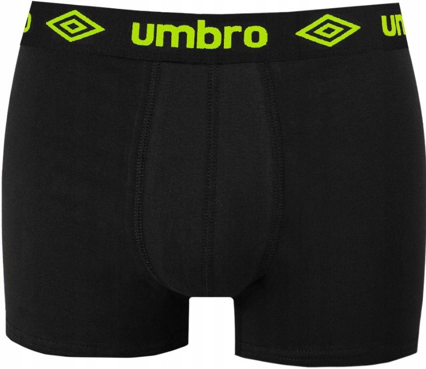 UMBRO BOKSERKI MĘSKIE CZARNE/GUMA GREEN-ORANGE XL Marka Umbro