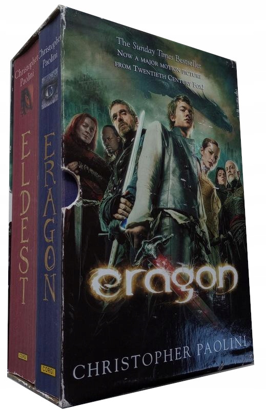 CHRISTOPHER PAOLINI ERAGON / ELDEST BOX (13655208982) Książka Allegro