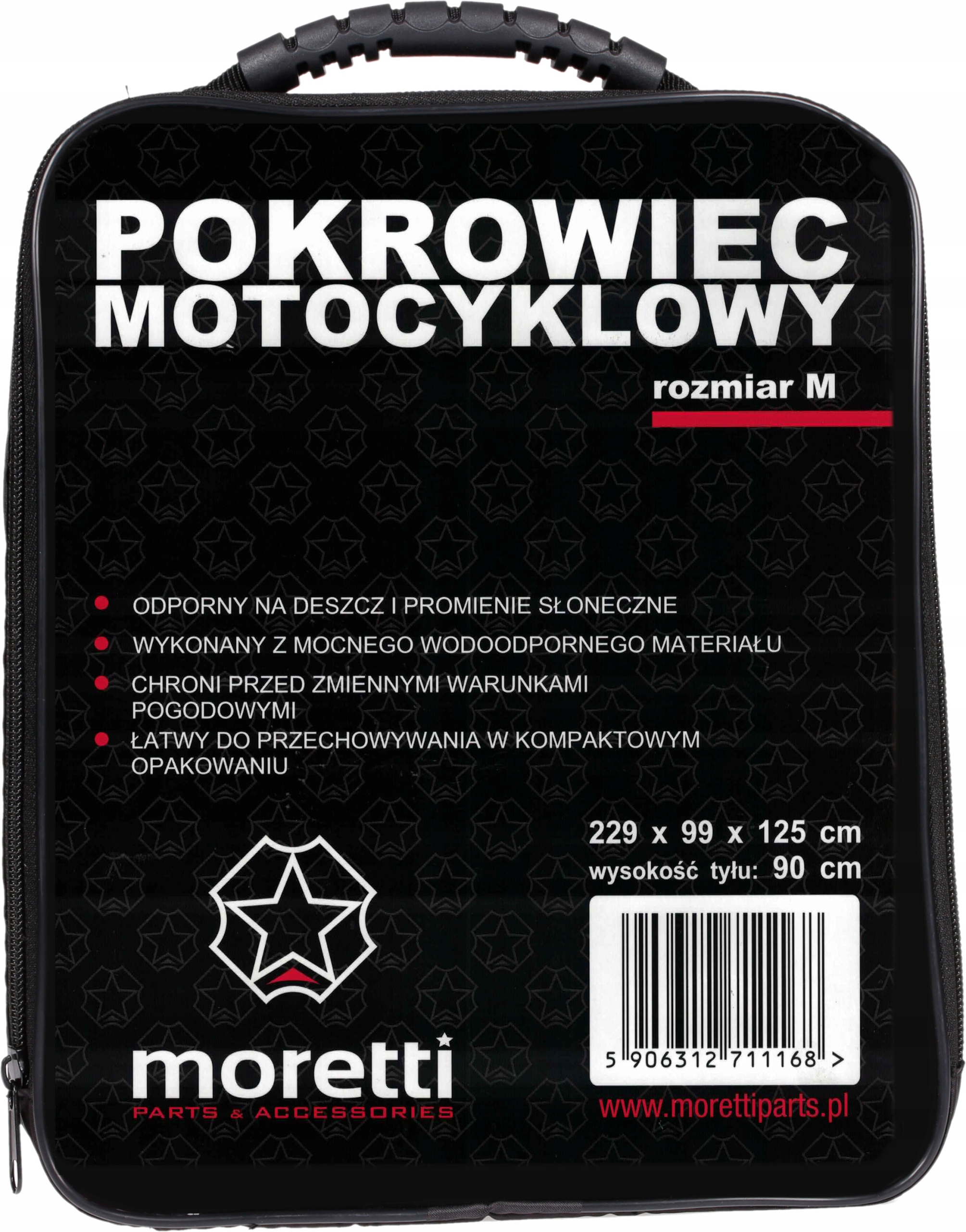 

Pokrowiec Na Motocykl Moretti M 229x125x99 mocny