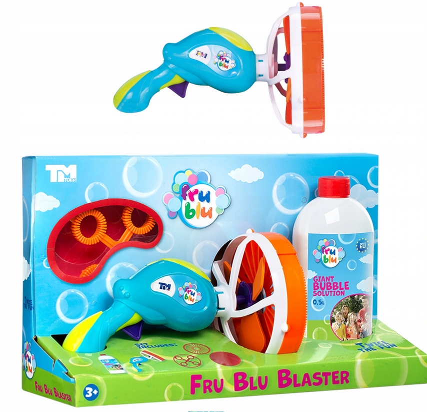 

Miotacz Baniek Mydlanych Płyn 0.5 L Fru Blu