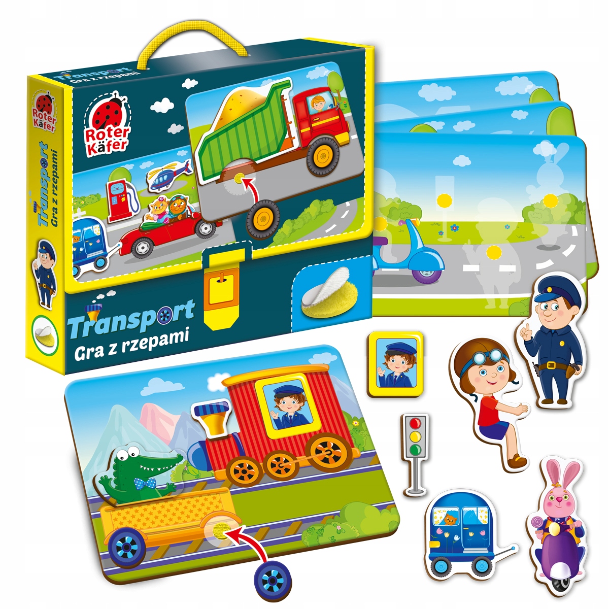 

Gra Edukacyjna Z Rzepami Transport gra dla dzieci