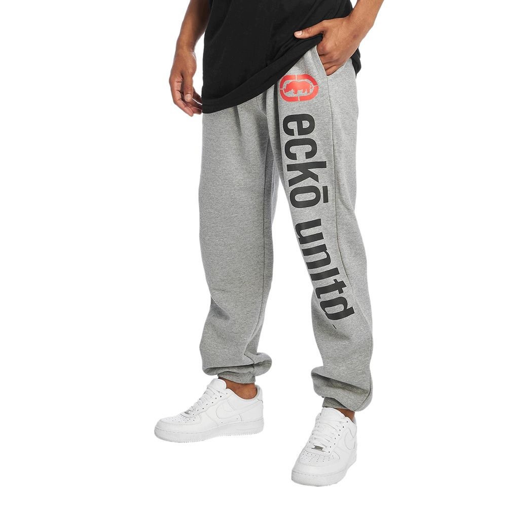 Pánské teplákové kalhoty Ecko Unltd. 2Face šedé joggery regular fit M