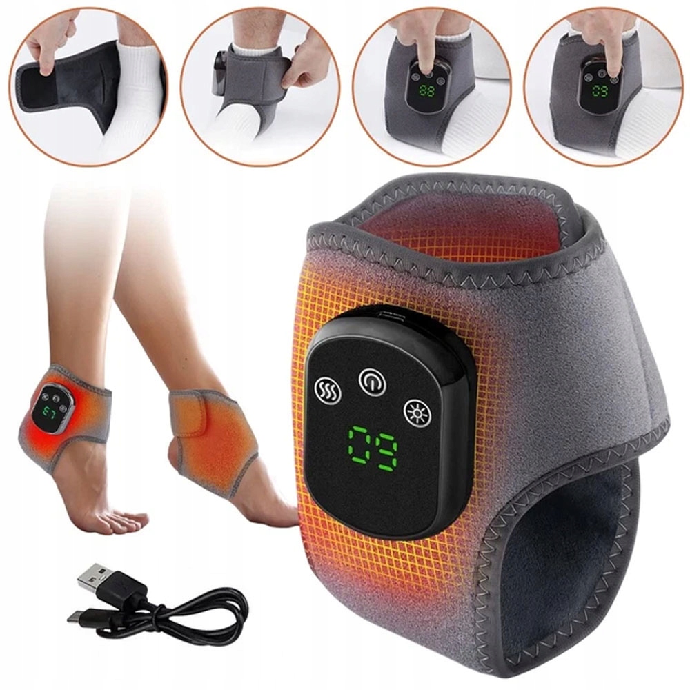 Masażer Stóp I Nóg Grzanie 40-60°C Shiatsu 3 Tryby Masażu I Timerem 30min