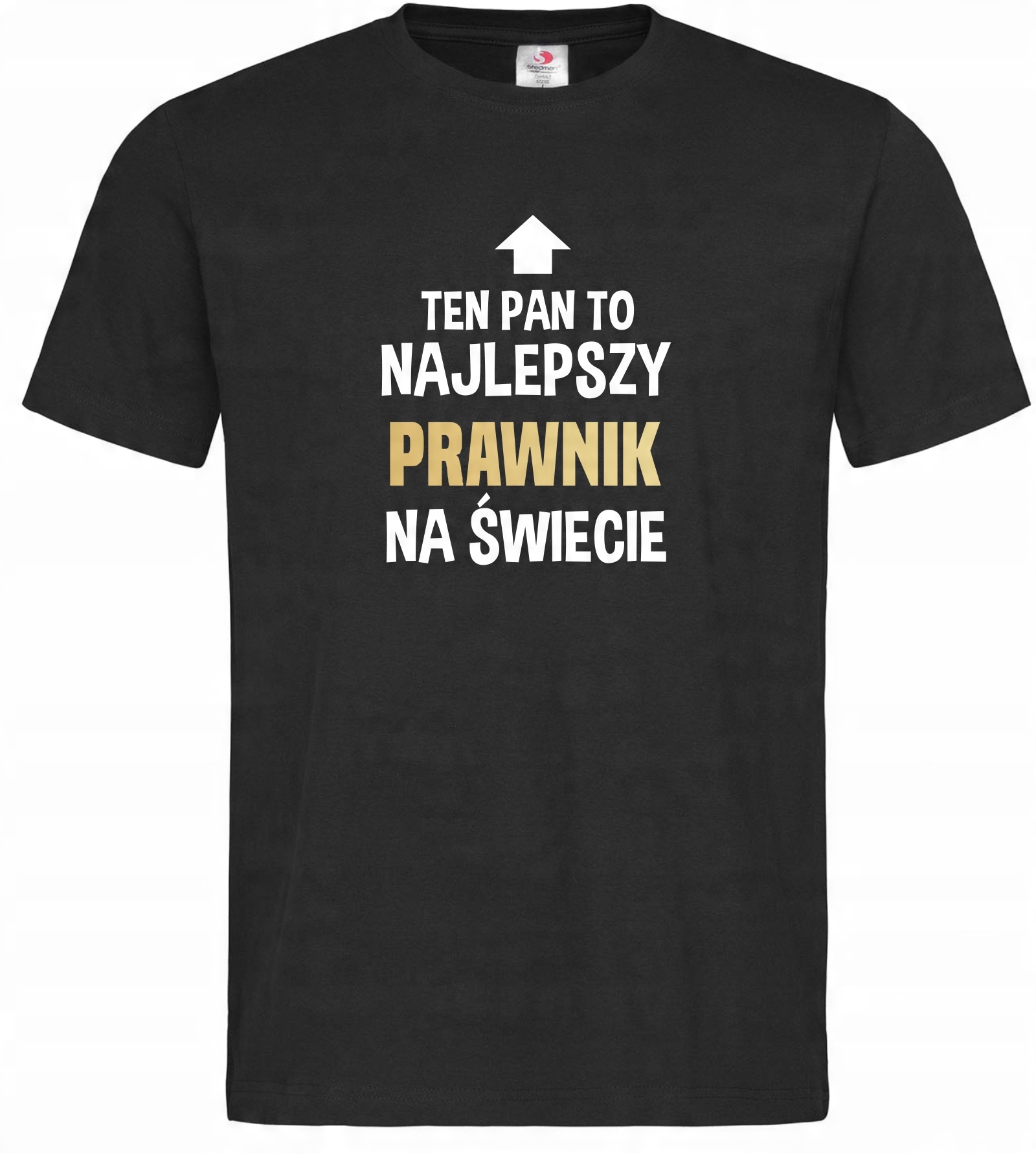 

koszulka Najlepszy Prawnik z nadrukiem zabawna M
