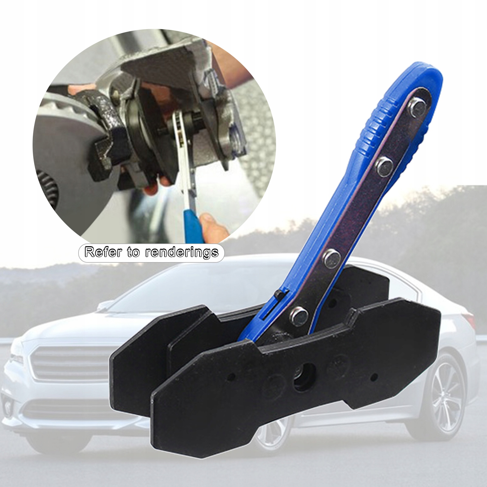 Zacisk hamulca samochodowego do