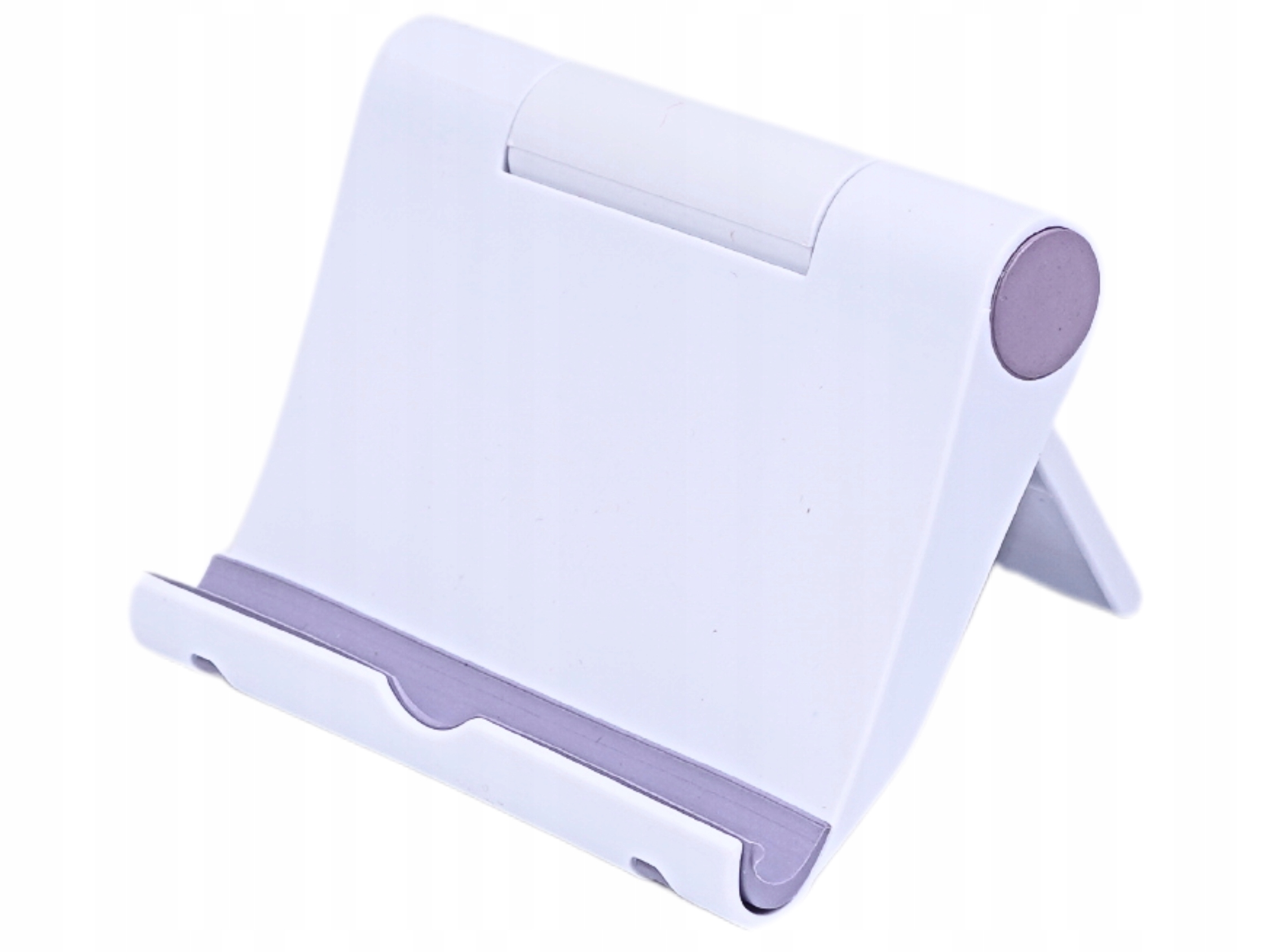 SOLIDNA PODSTAWKA NA TELEFON TABLET STOJAK UCHWYT BIAŁA UNIWERSALNA Kod producenta OM04392 STOJAK UCHWYT NA TELEFON TABLET