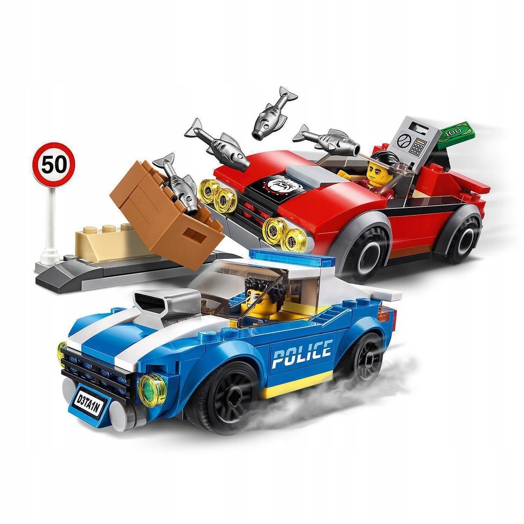 LEGO CITY 60242 ARESZTOWANIE NA AUTOSTRADZIE Numer produktu 60242
