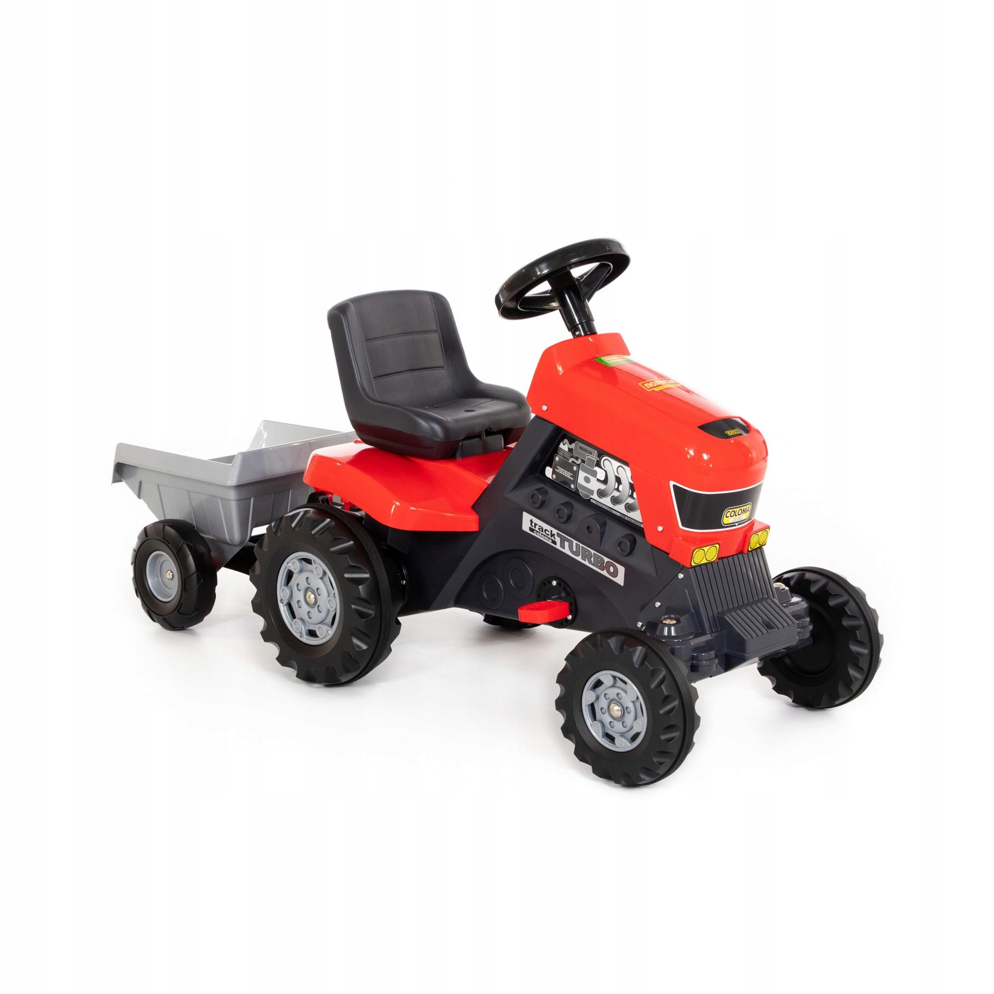 Wader 52681 TraktorJezdzik na pedaly z naczepa