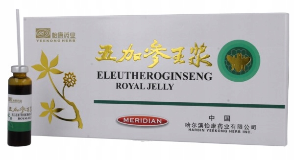 

Meridian Eluthero Ginseng Royal Jelly