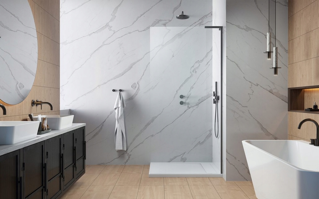 Kabina Modo SL GunMetal II 60x200 Prawa RADAWAY Wysokość produktu 200 cm