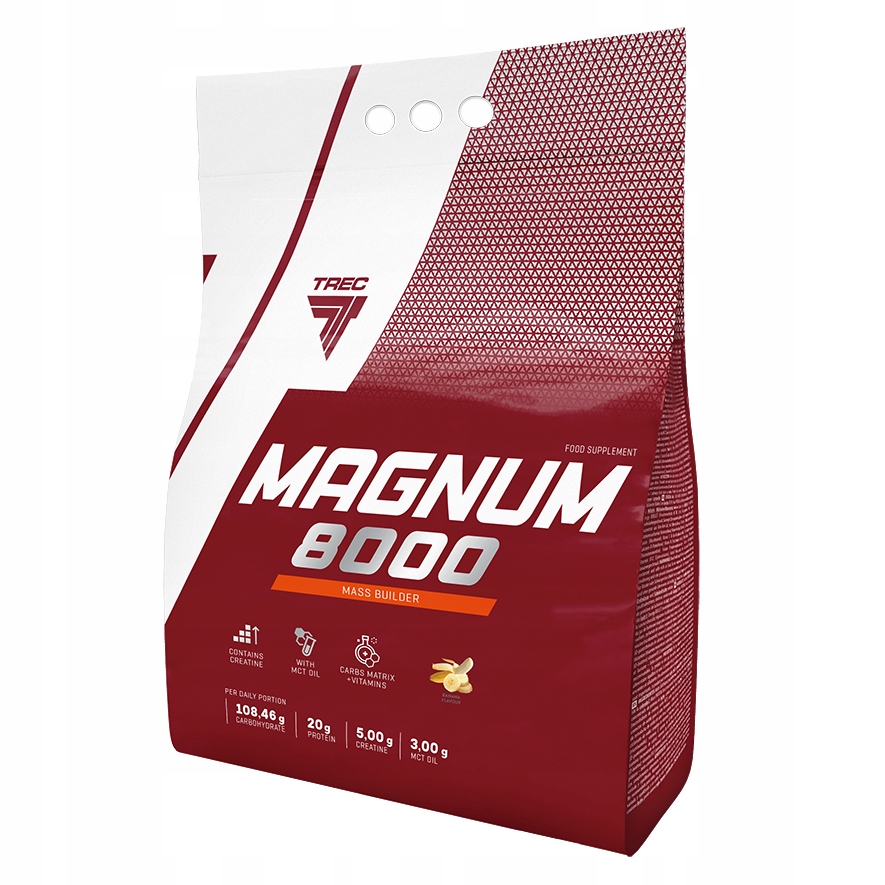 Trec Magnum 8000 5450 G Gainer Hmota Síla Bílkoviny