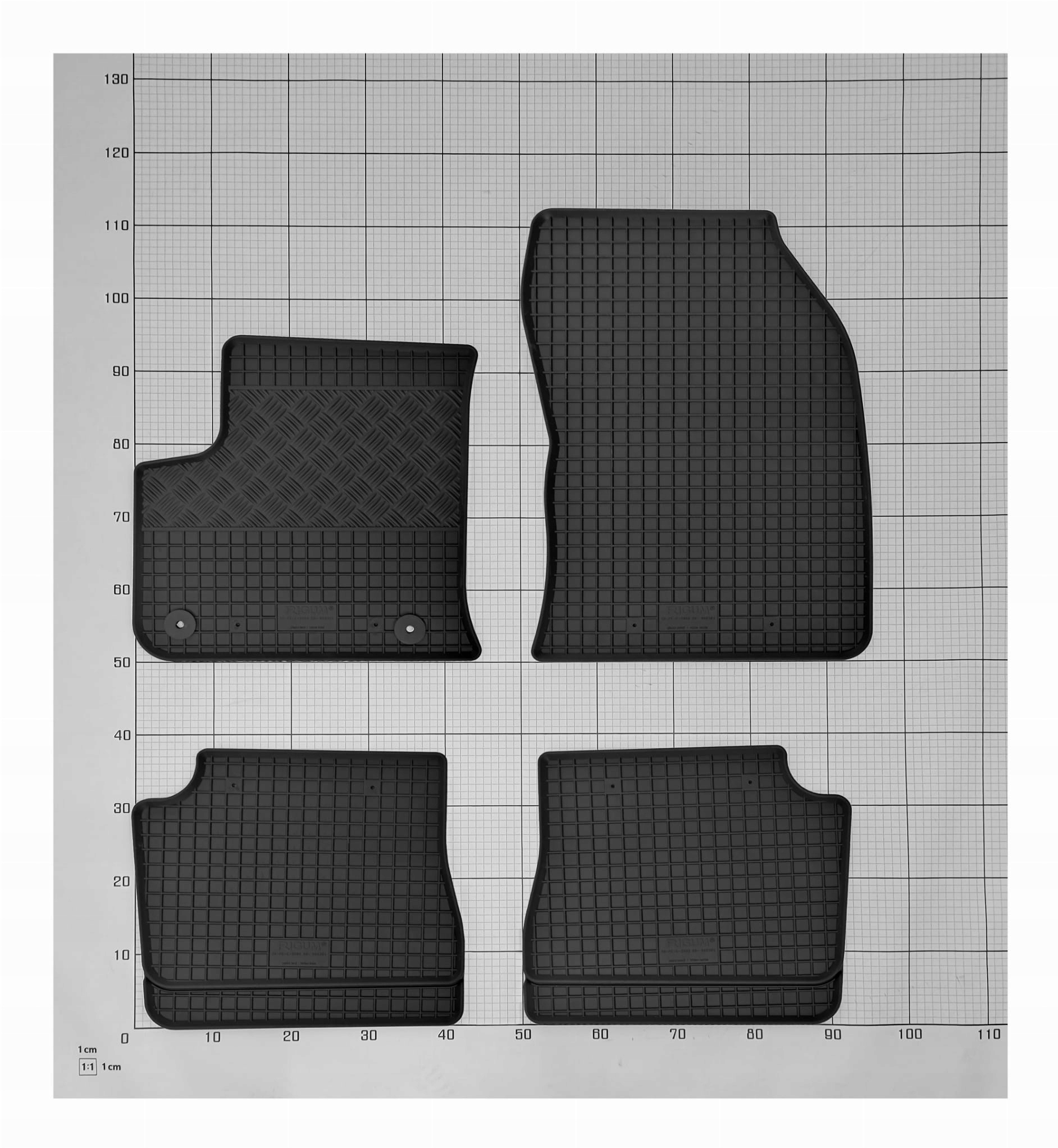 Dywaniki i mata do Opel Zafira C 5 miejsc 2012-2019 Producent Rigum