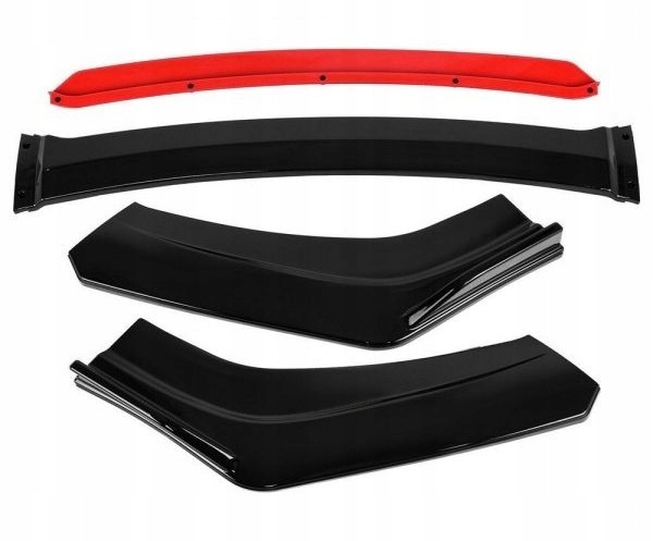 SPLITTER SPOILER DOKŁADKA PRZEDNIEGO ZDERZAKA ABS Producent części MTuning