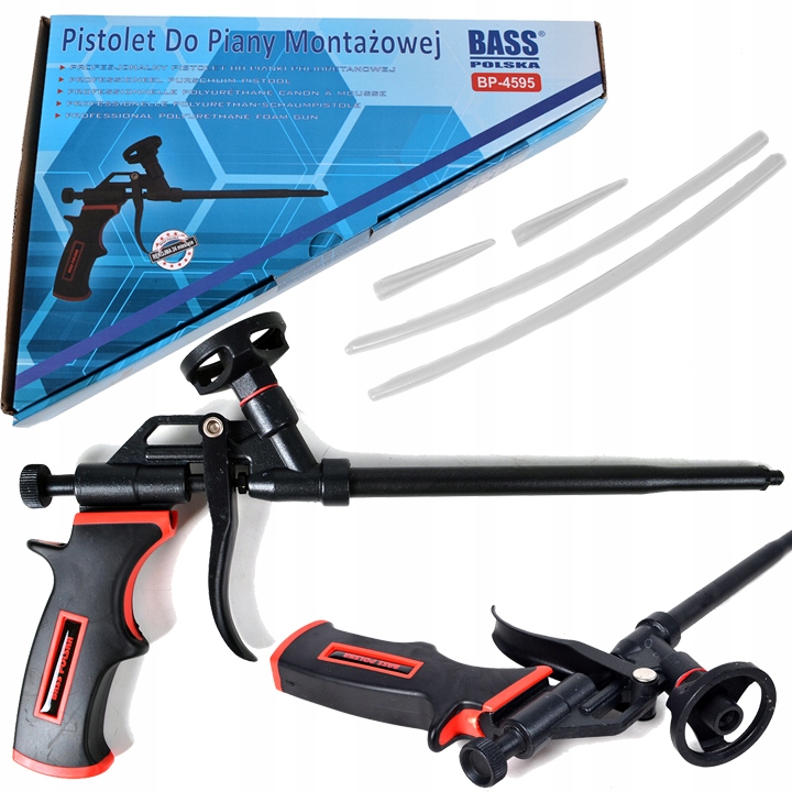 ПИСТОЛЕТ ДЛЯ ПЕНЫ МОНТАЖНОЙ ПЕНЫ ТЕФЛОН АЛЮМИНИЙ