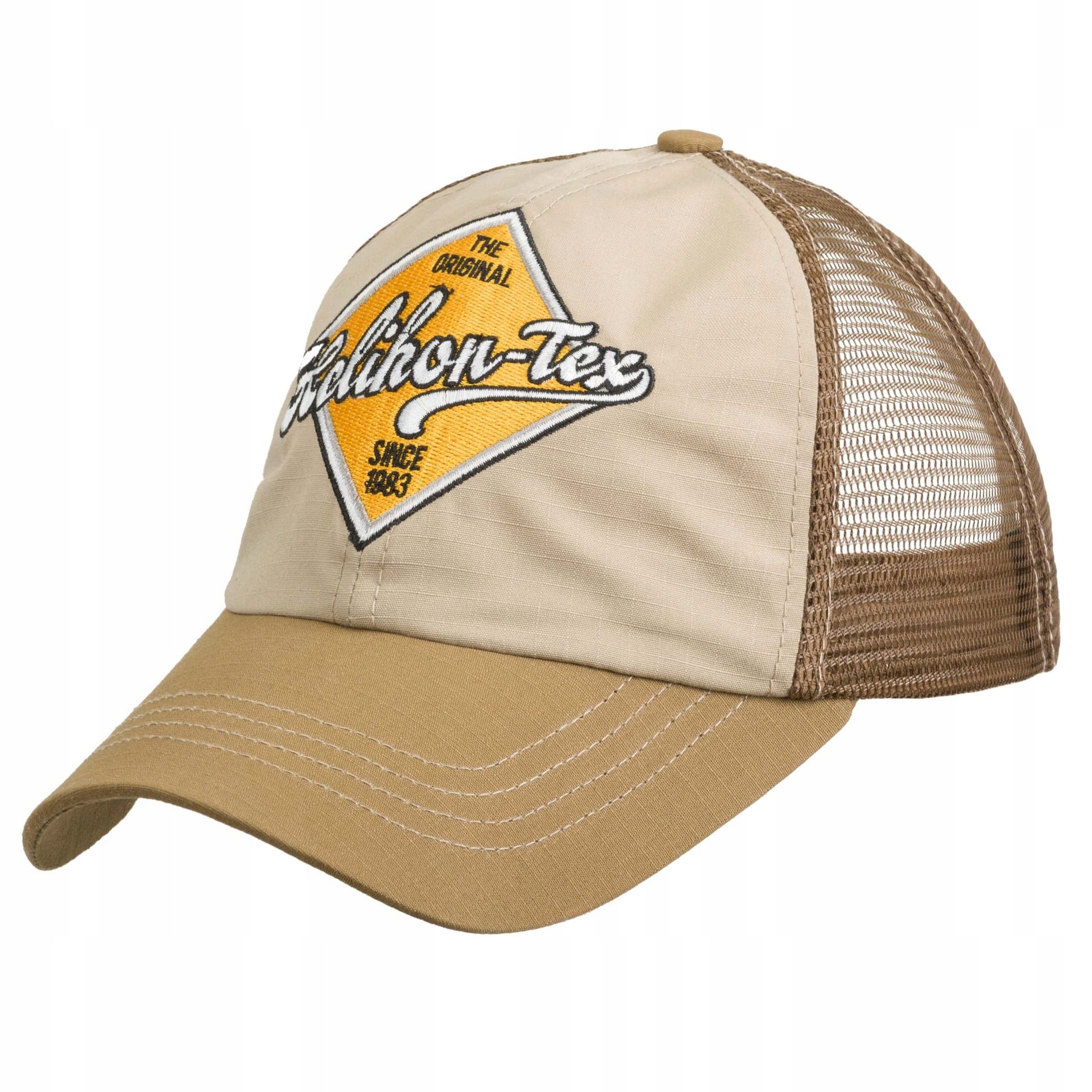 

Czapka Bejsbolówka Helikon Trucker Cap Beżowa/Brąz