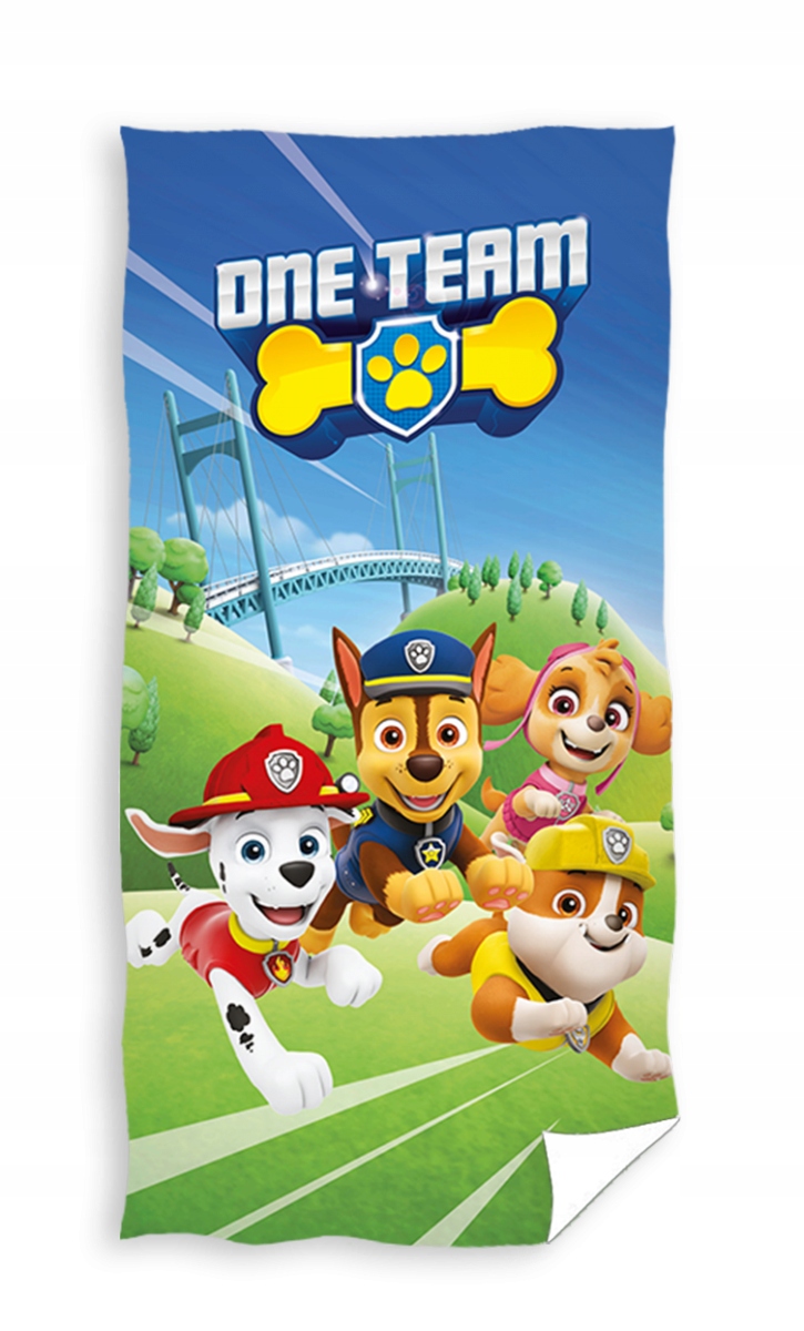 

Ręcznik plażowy kąpielowy Psi Patrol 70 x 140 cm