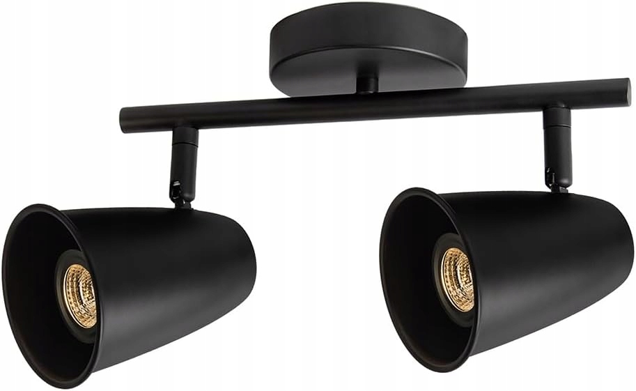 Stropní Svítidlo 2-BODOVÁ Led Černá GU10 Aisilan