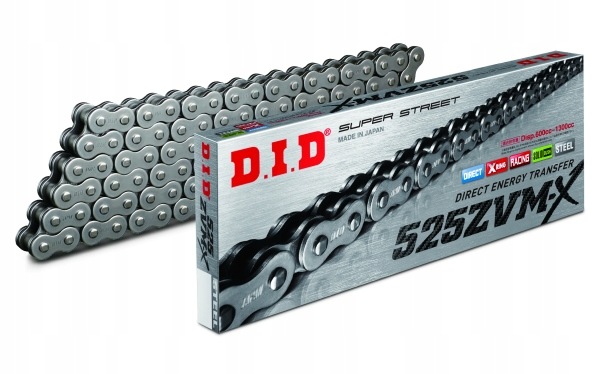 D.I.D Hnací Reťazec Moto DID 525 X-ring (4629AN) (rozkovaný+článkový)