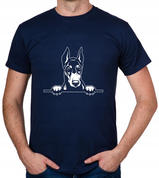 

koszulka Doberman Pies Dog Piesek Psiak prezent