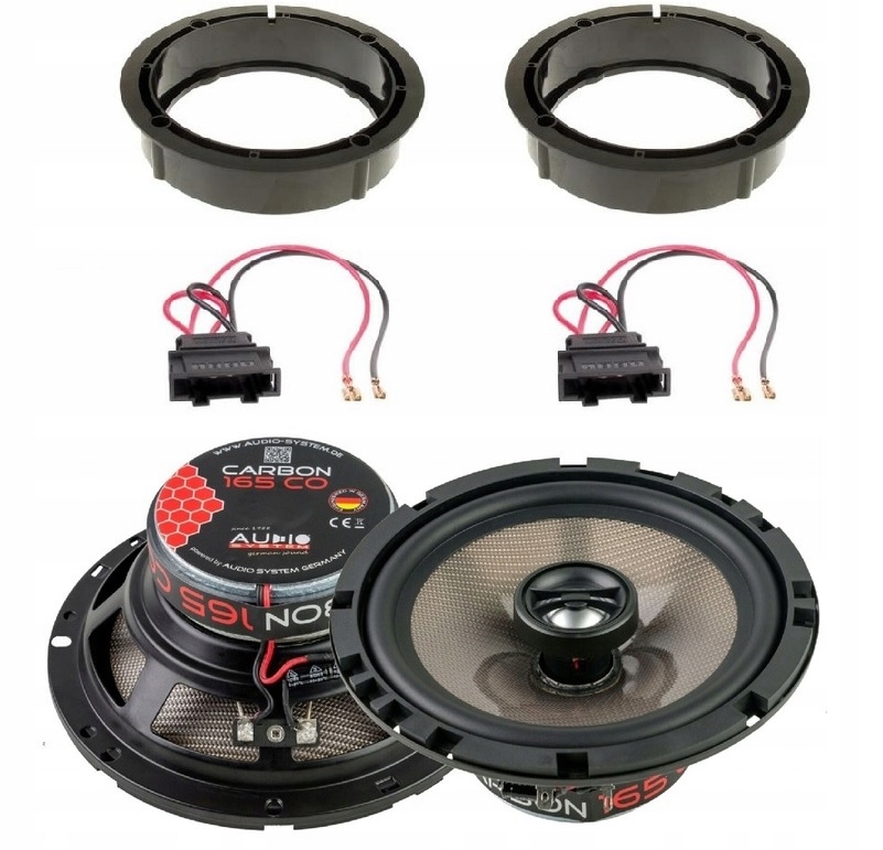 Reproduktory Škoda Fabia Octavia II Seat Toledo Leon Vw Audio Carbon 165 Coax