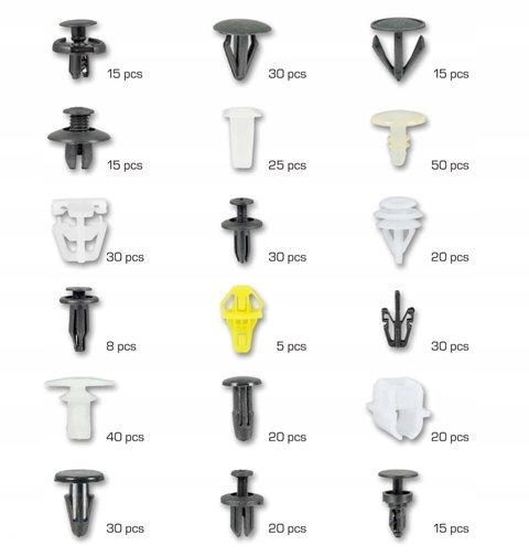 SPINKI SAMOCHODOWE HONDA 418 SZTUK ASTA A-TC006