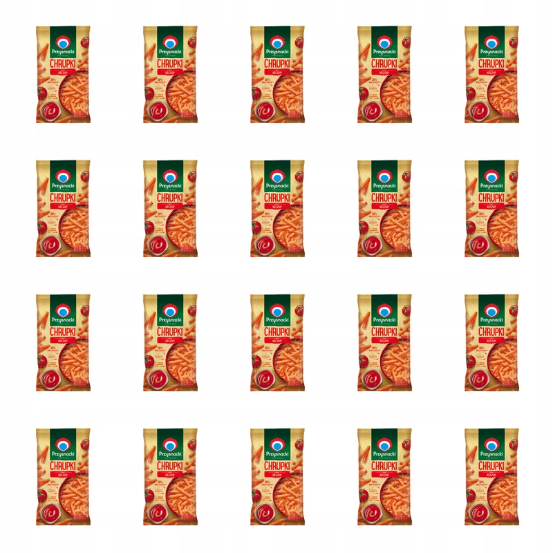 Przysnacki Chrupki o smaku keczup 120 g X20