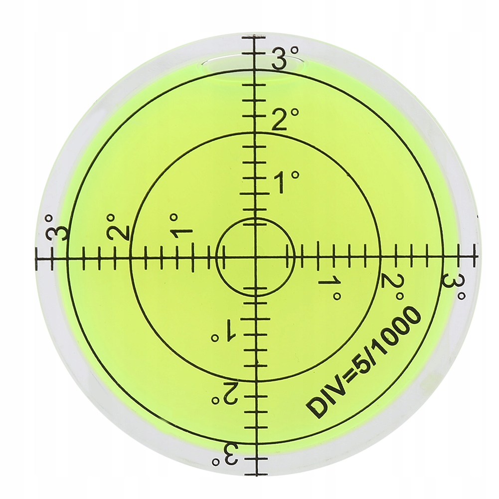 POZIOMICA OCZKOWA 60MM PRECYZYJNA LIBELLA DO KALIBRACJI ABS