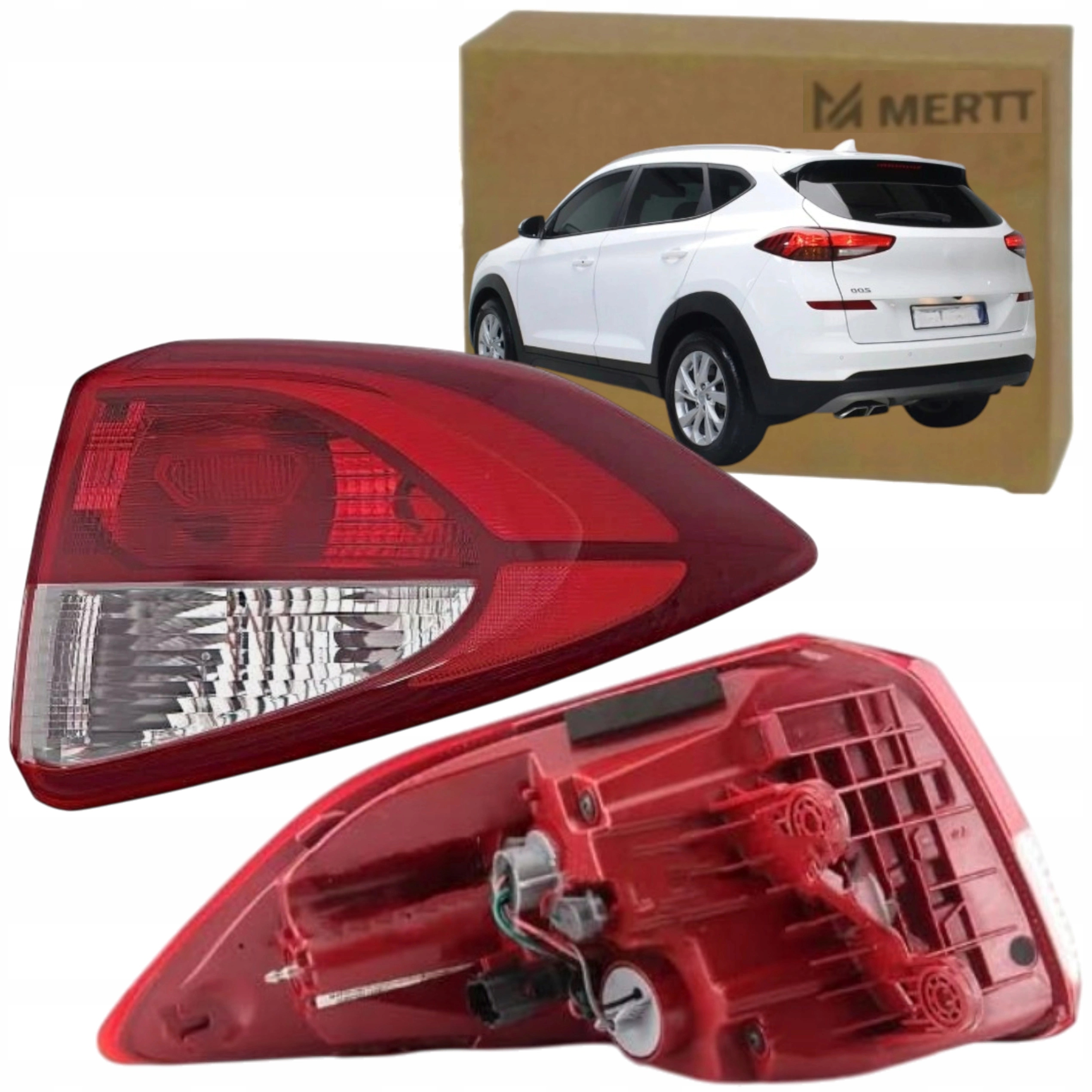 Hyundai Tucson III Tl 2015-2018 Vnější Zadní Světlo Pravé 92402-D3010
