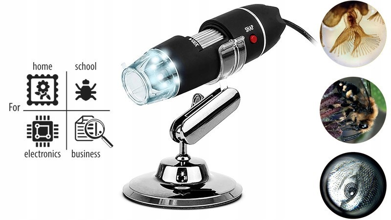 Microscope Usb Usb mikroskop, rozlišení 720p, zvětšení až 500x, p