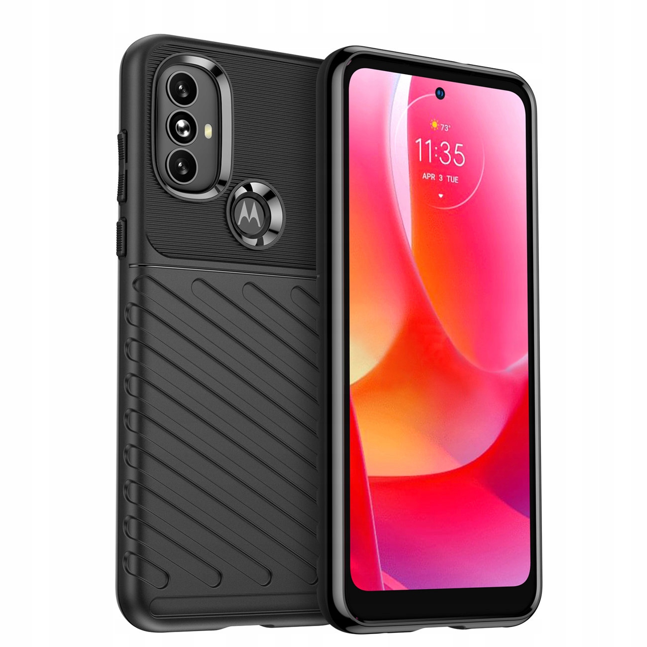 Thunder Case elastyczne pancerne etui pokrowiec Motorola Moto G Power 2022