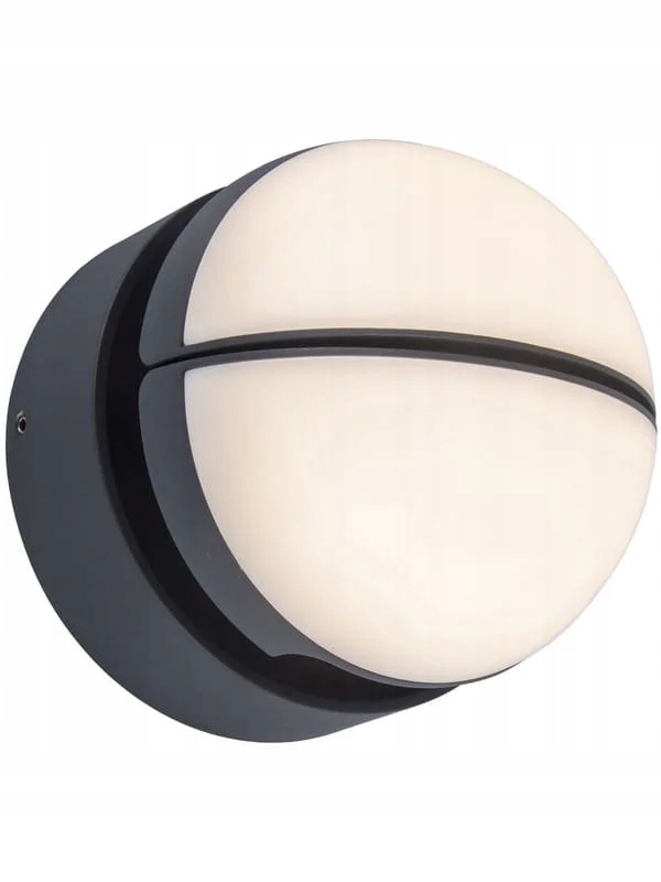 Venkovní nástěnné svítidlo Eklips Led 13W IP54 antracit, Lutec