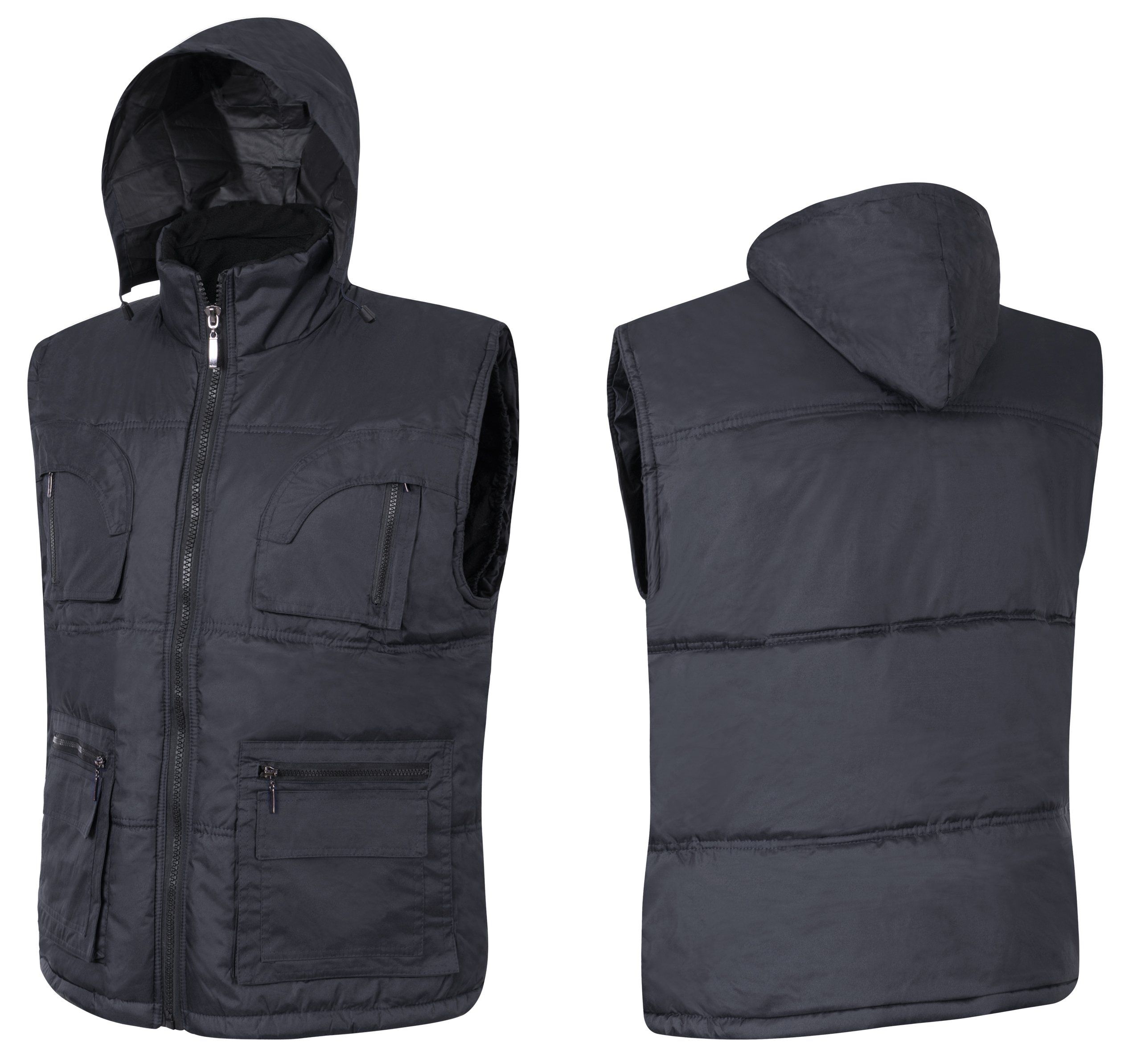 

Bezrękawnik Ocieplany Męski Kamizelka F4 2XL czarn