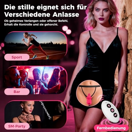 AUFSITZ DILDO Wibrator Dla Kobiet Z 10 Funkcjami Wibracji I Stymulacji — miniatura 4