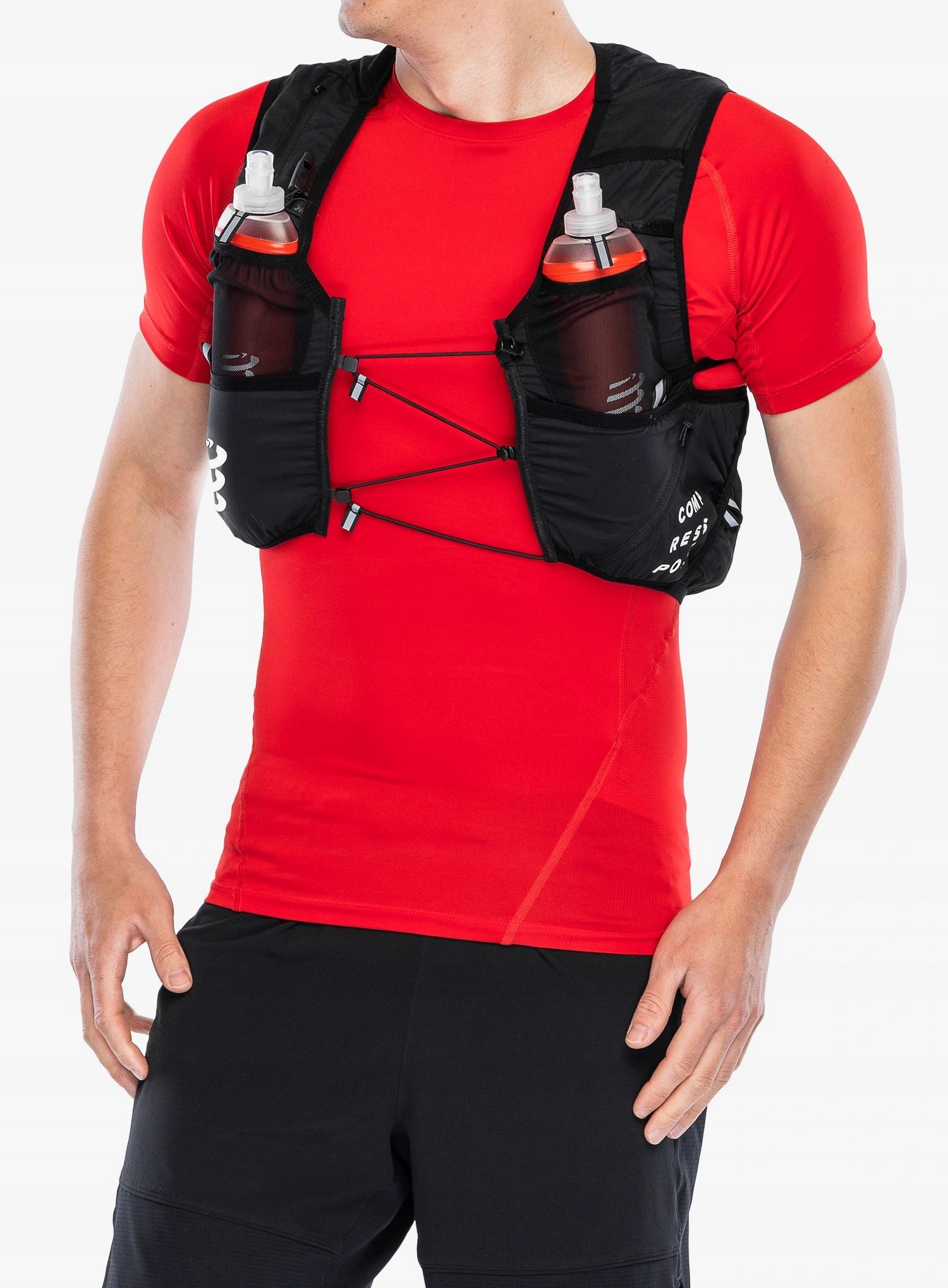 Běžecká vesta Compressport Ultrun Evo 10 Pack černá S