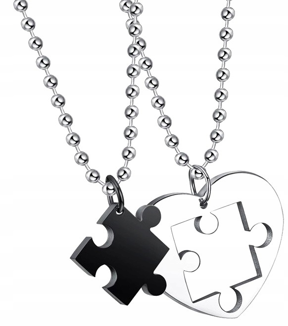 

Naszyjnik best friends Komplet Puzzle Przyjaźni
