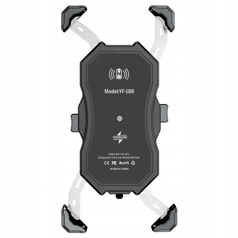 UCHWYT Z ŁADOWARKĄ INDUKCYJNĄ 15W NA GŁÓWKĘ RAMY Numer katalogowy producenta MC1W+BM2R