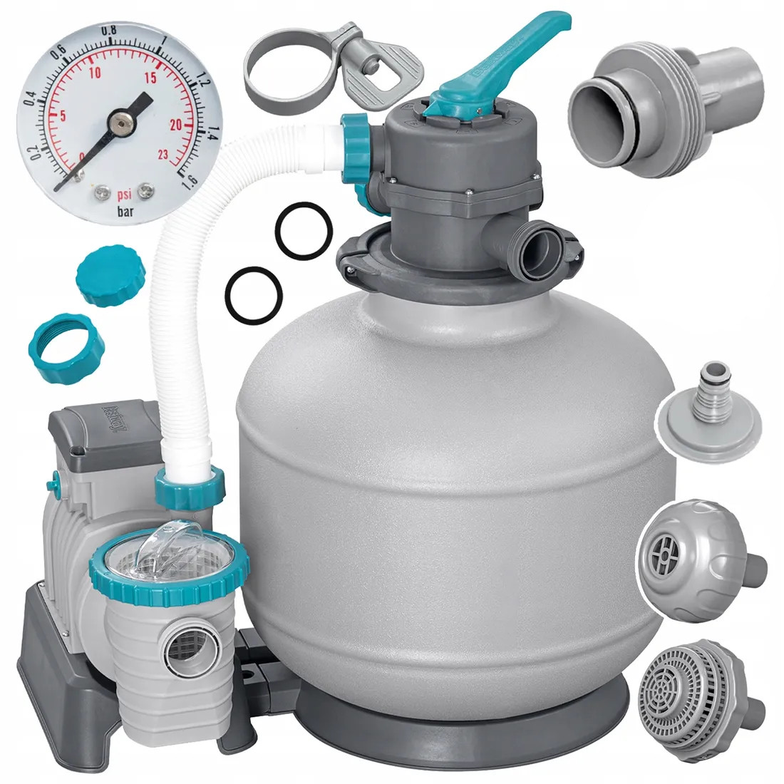 Piesková pumpa pre záhradné bazény 8327 l/h Časovač Bestway 58499 Model 2026