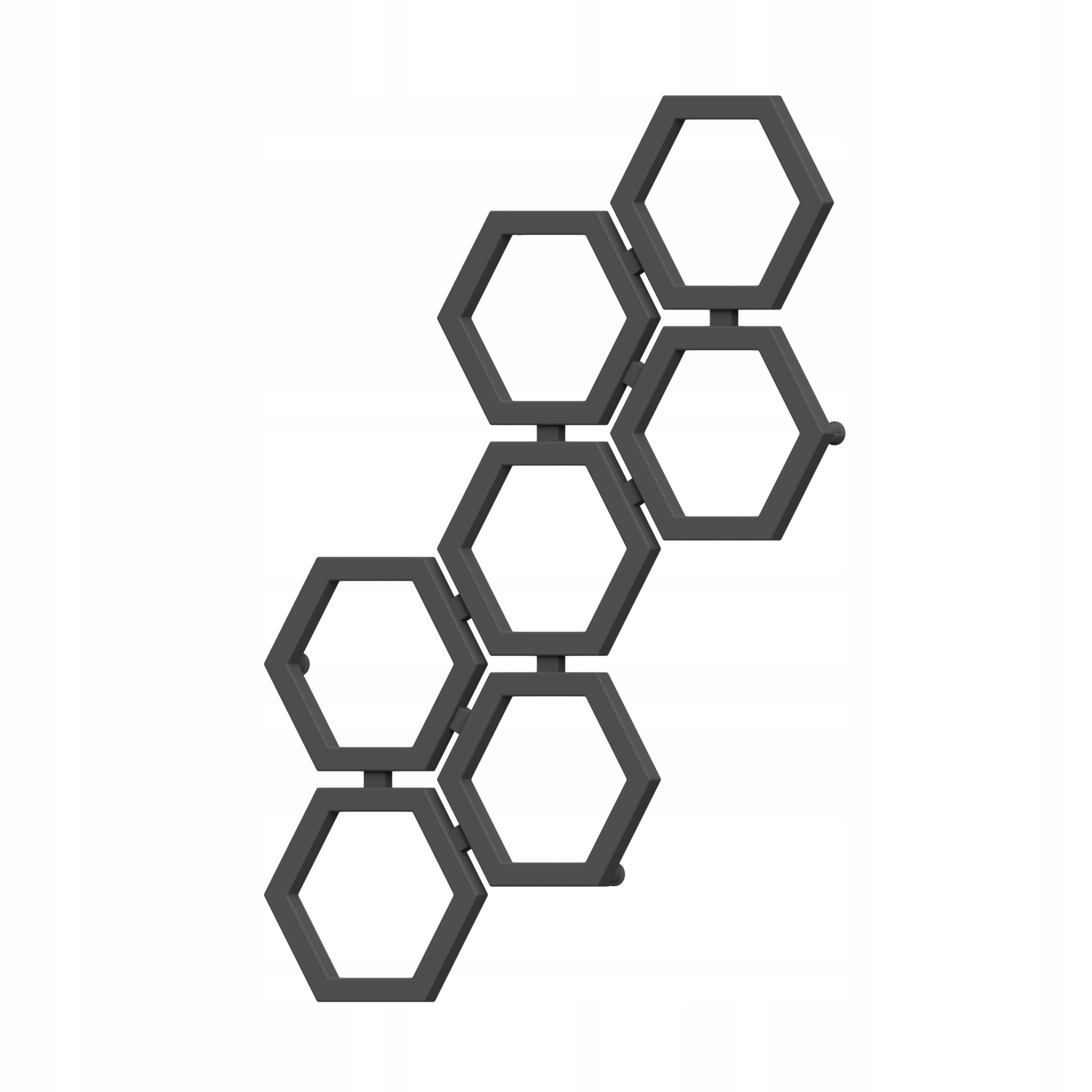 Voštinový Ohřívač H1120 L800 Černý