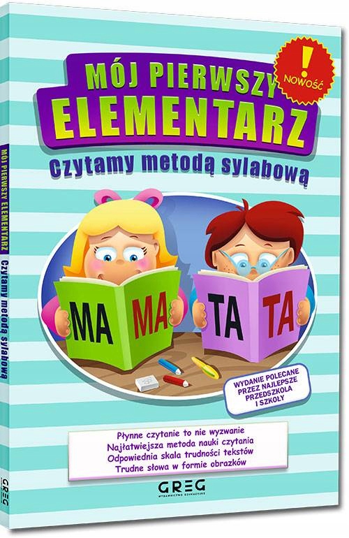 Mój pierwszy elementarz - czytamy metodą sylabową
