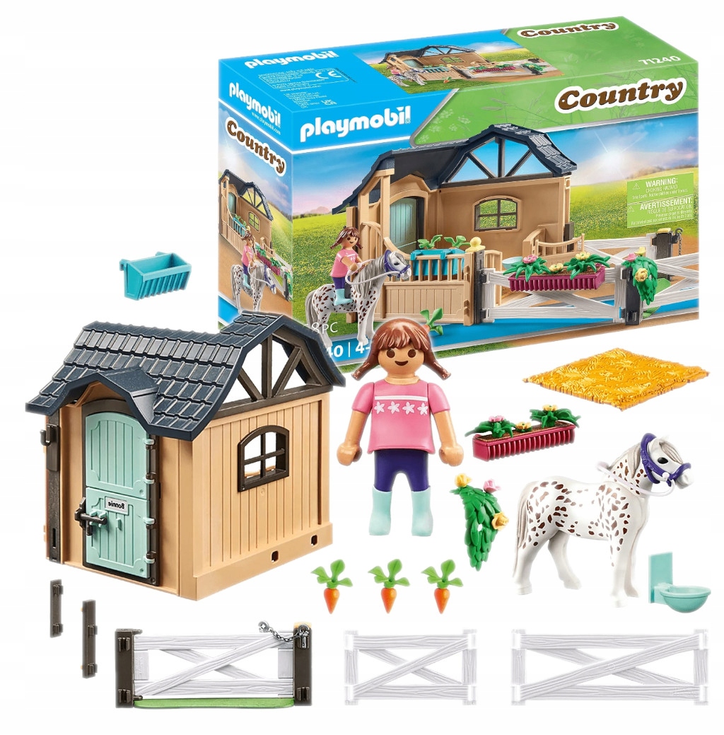 

Playmobil Stadnina Country Rozbudowa stajni 71240