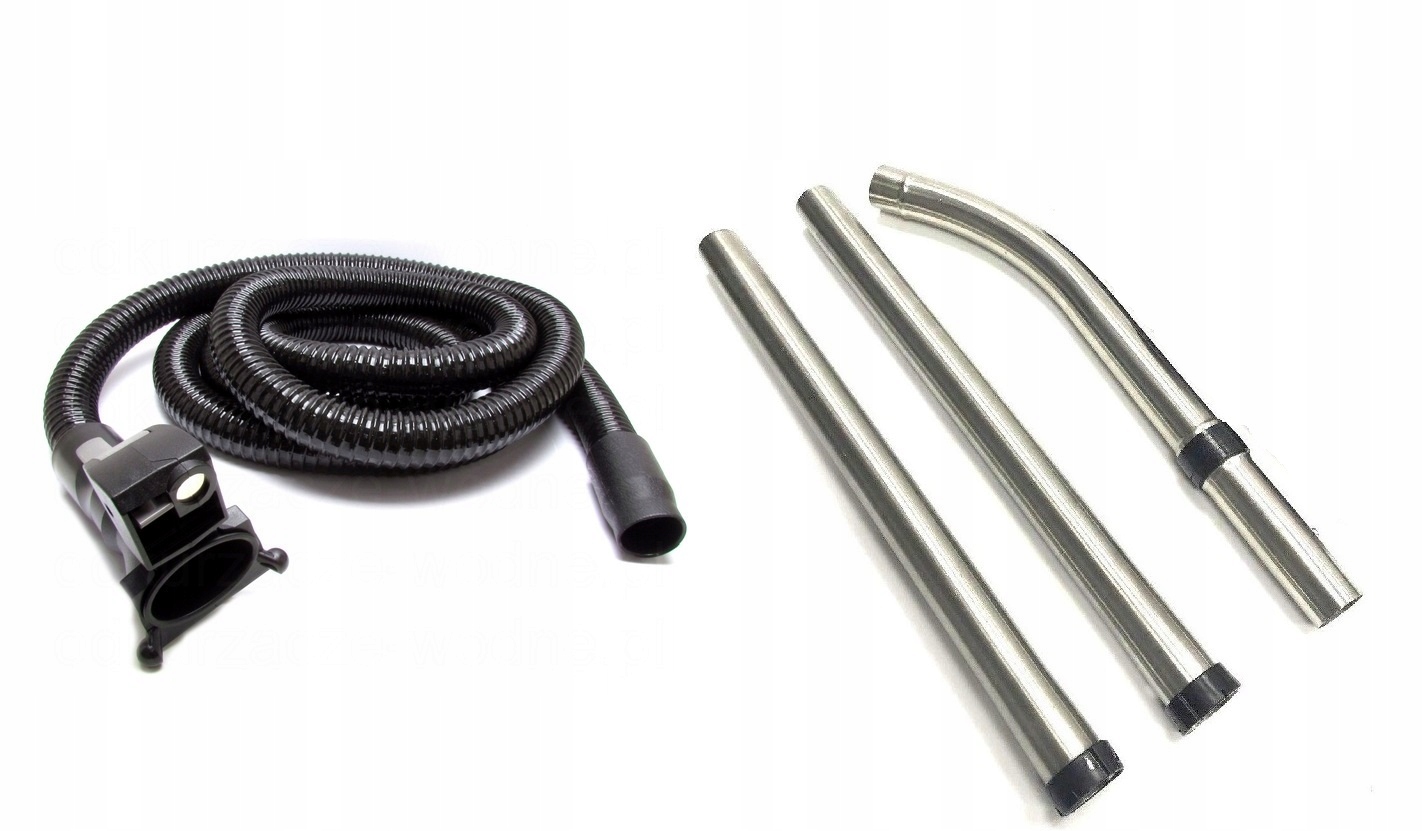 Hadice dlouhá 4 m & Trubky z nerezové oceli & kartáč 30 cm Rainbow Srx